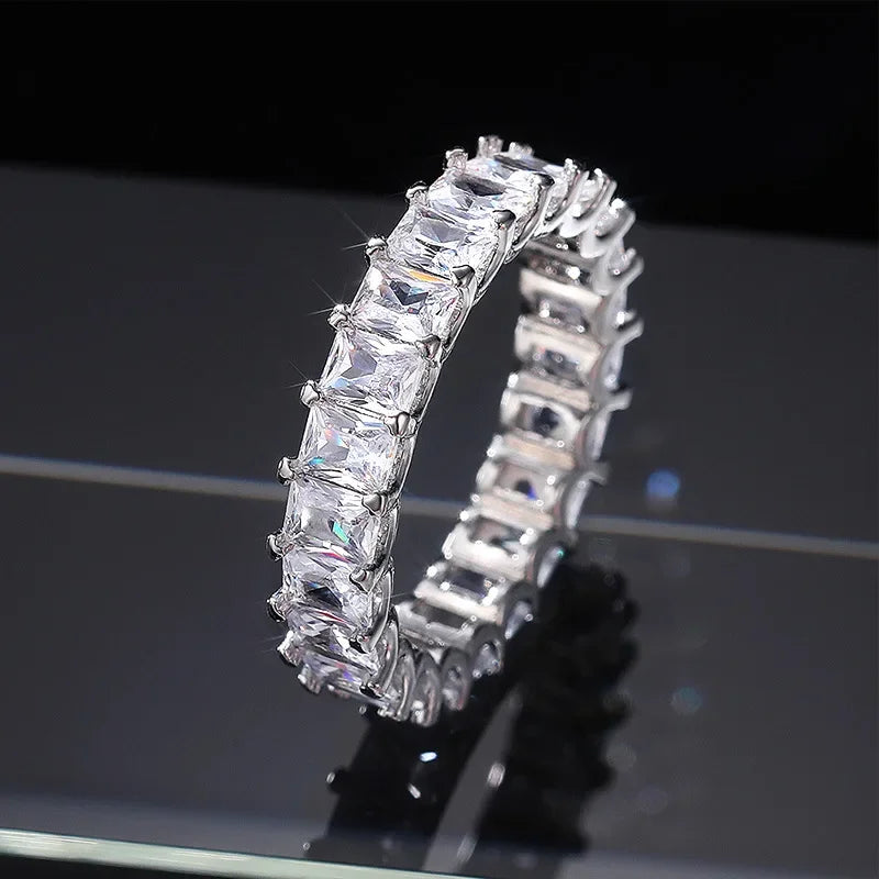 LUMINA – Gold-Plated Zirconia Ring Collection