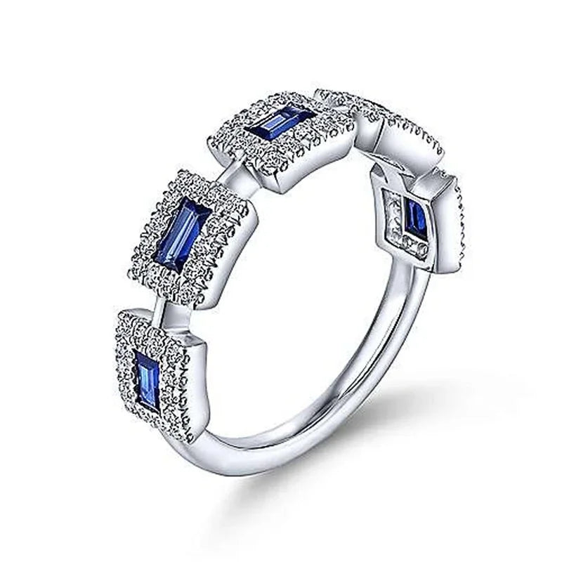 LUMINA – Gold-Plated Zirconia Ring Collection