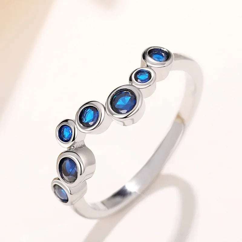 LUMINA – Gold-Plated Zirconia Ring Collection