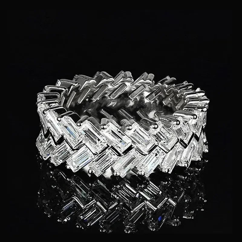 LUMINA – Gold-Plated Zirconia Ring Collection