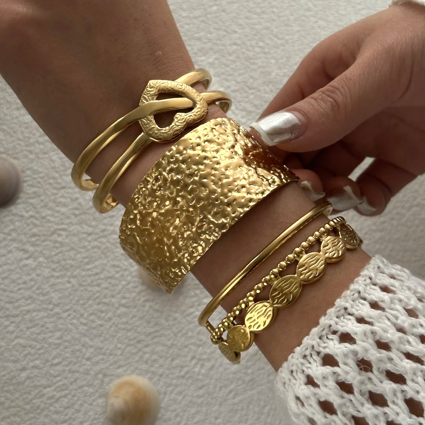 Golden Tide — Coastal Cuff Collection