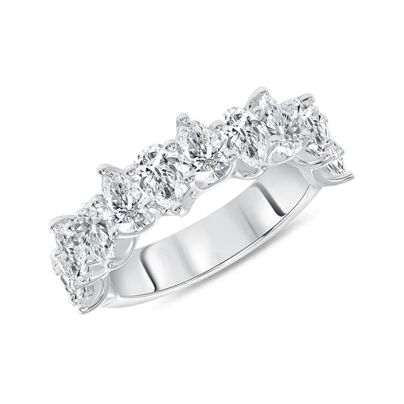 LUMINA – Gold-Plated Zirconia Ring Collection