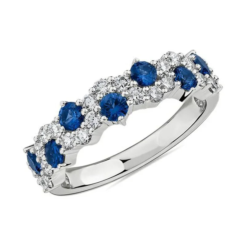 LUMINA – Gold-Plated Zirconia Ring Collection