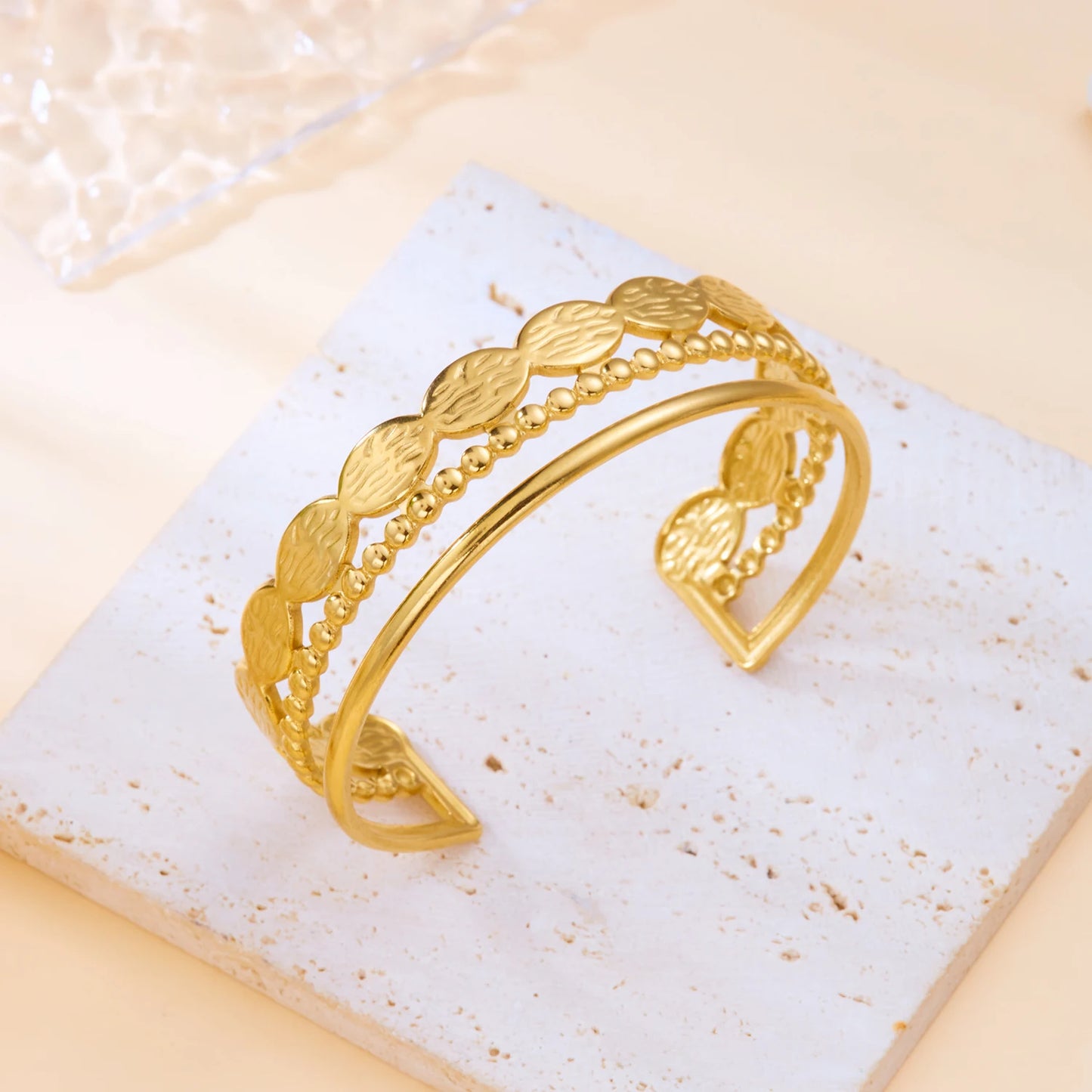Golden Tide — Coastal Cuff Collection
