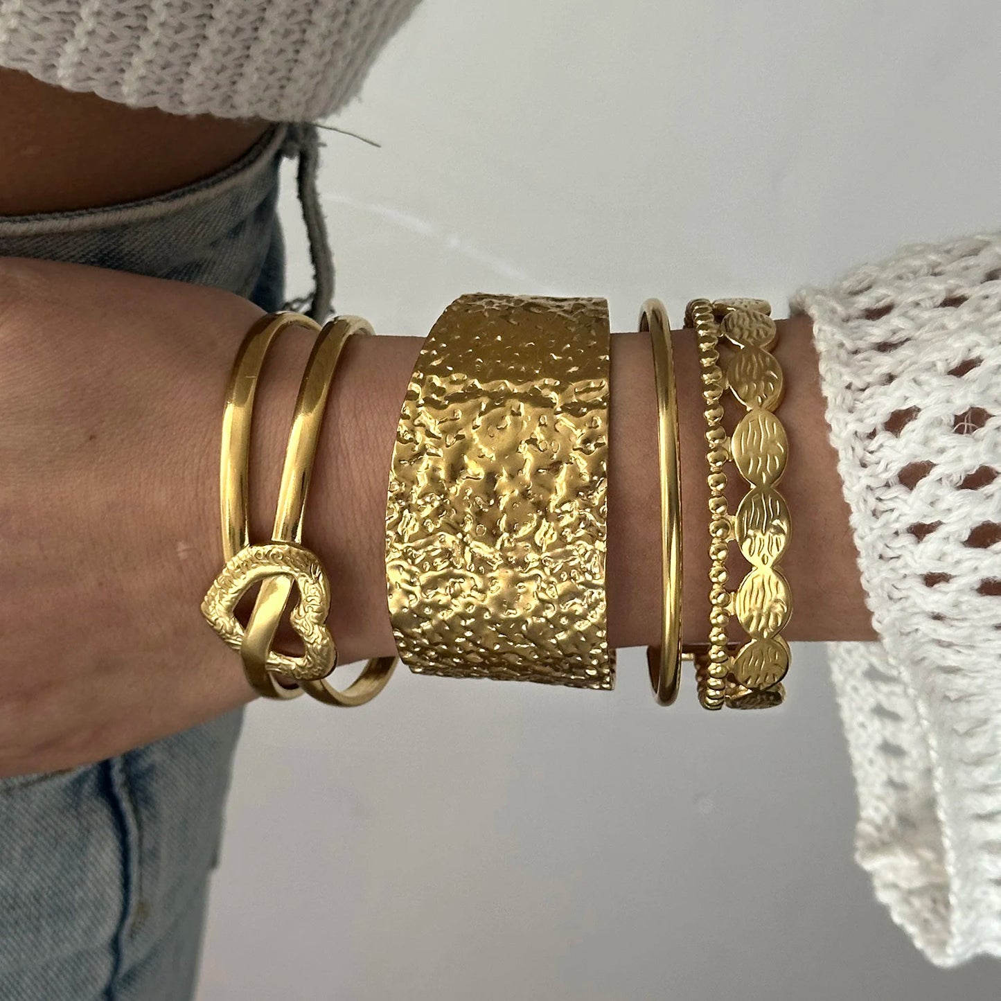 Golden Tide — Coastal Cuff Collection