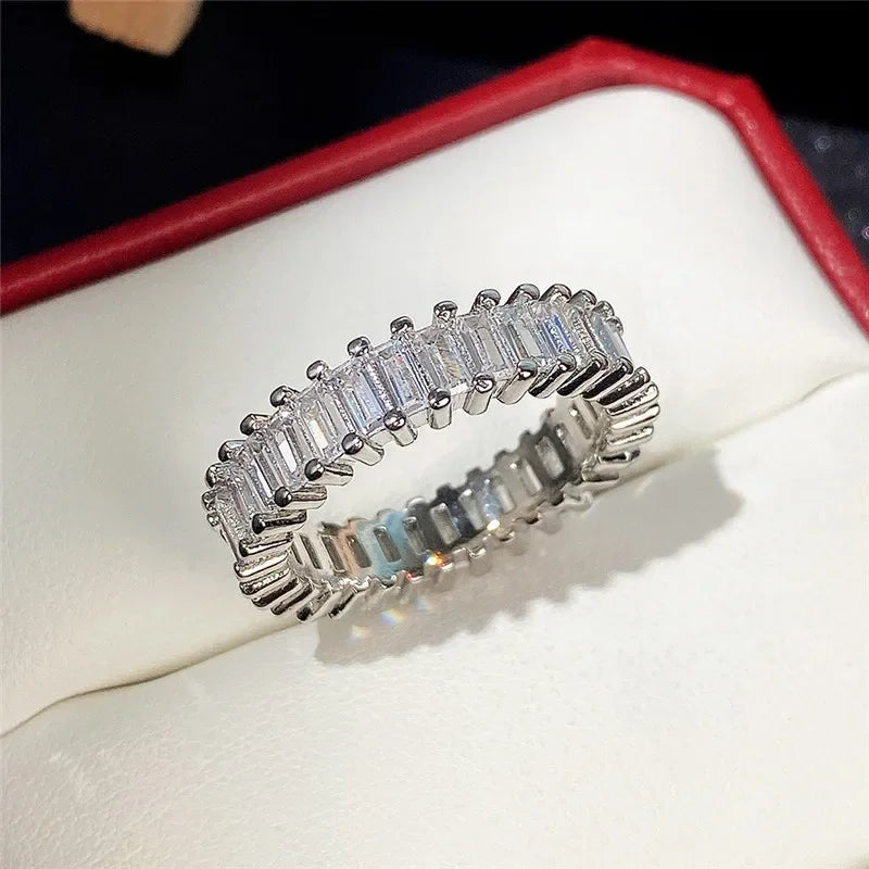 LUMINA – Gold-Plated Zirconia Ring Collection