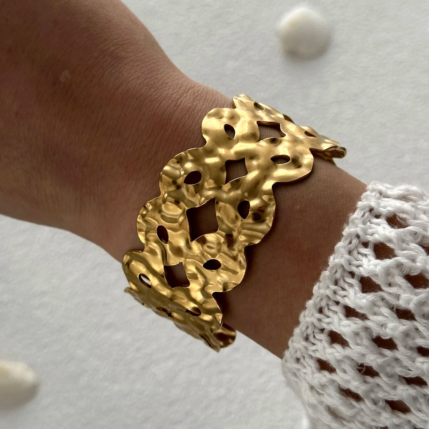 Golden Tide — Coastal Cuff Collection