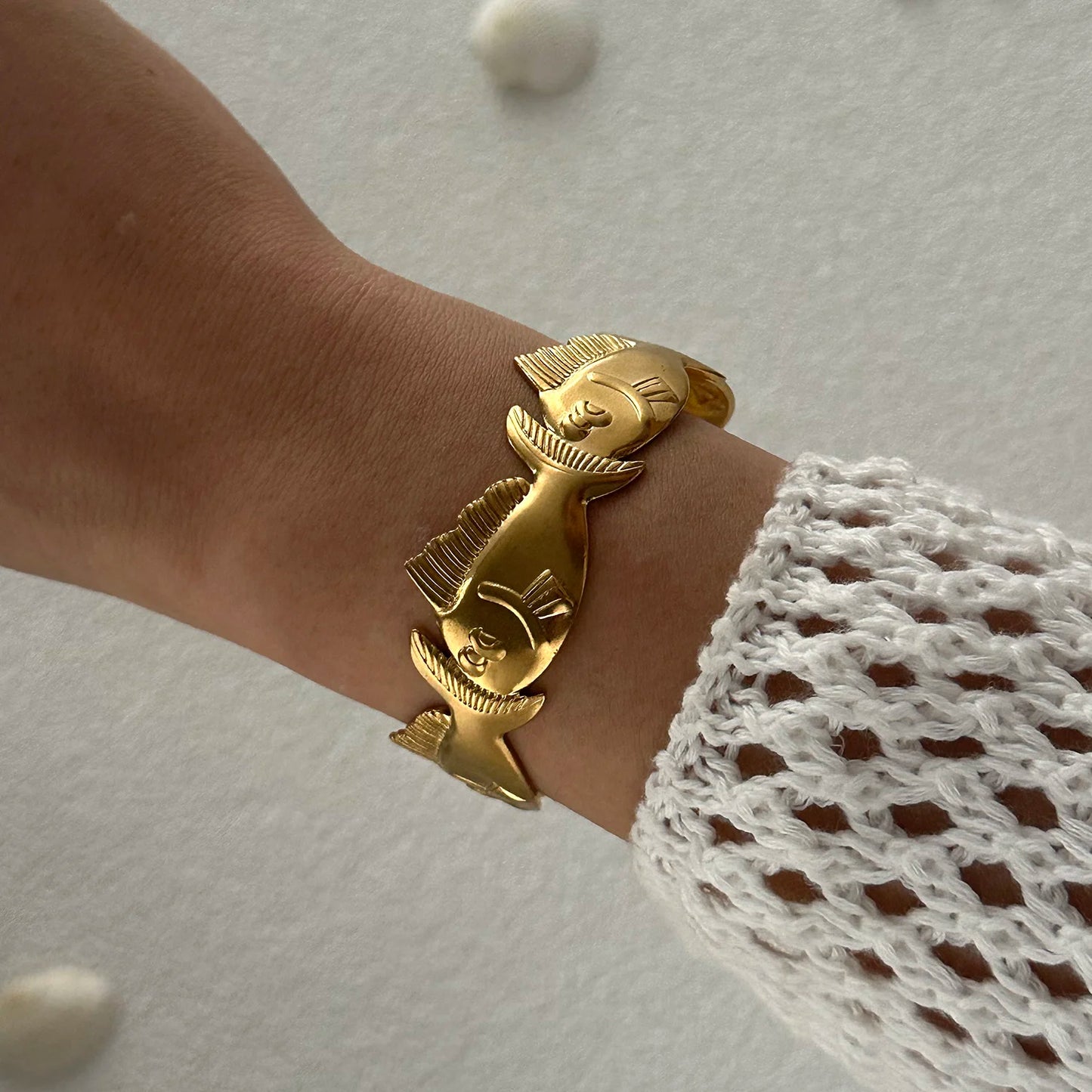 Golden Tide — Coastal Cuff Collection
