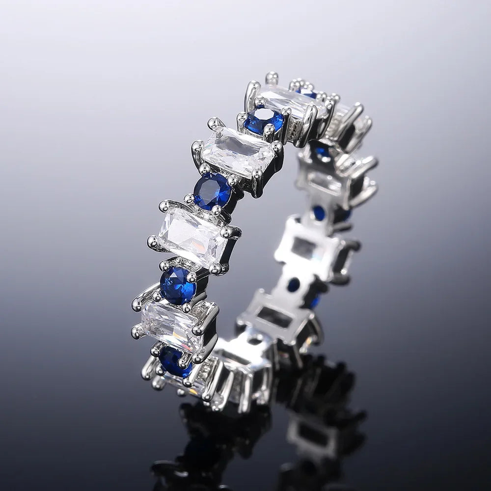 LUMINA – Gold-Plated Zirconia Ring Collection