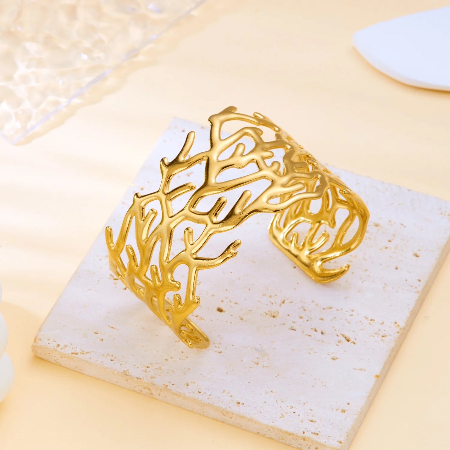 Golden Tide — Coastal Cuff Collection