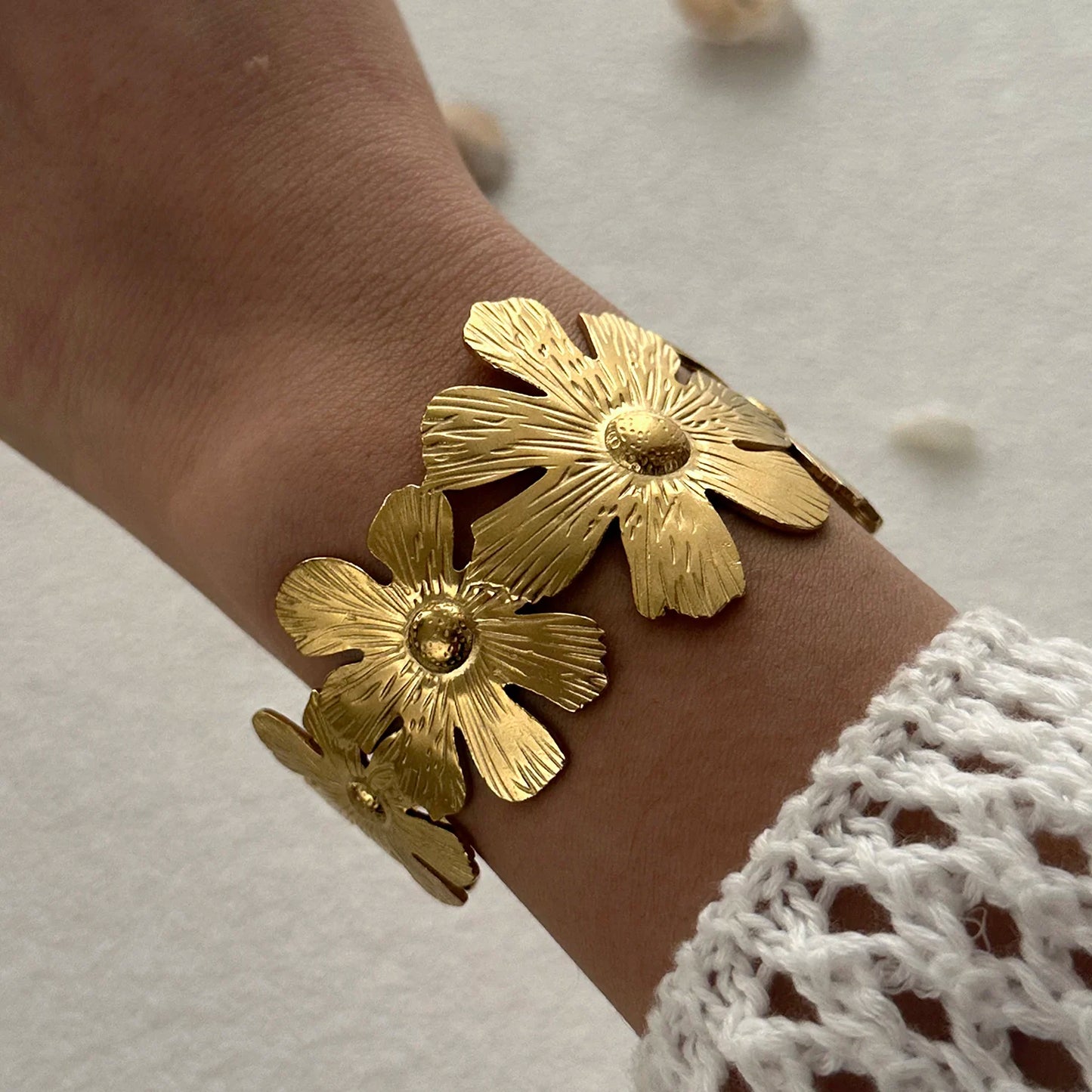 Golden Tide — Coastal Cuff Collection
