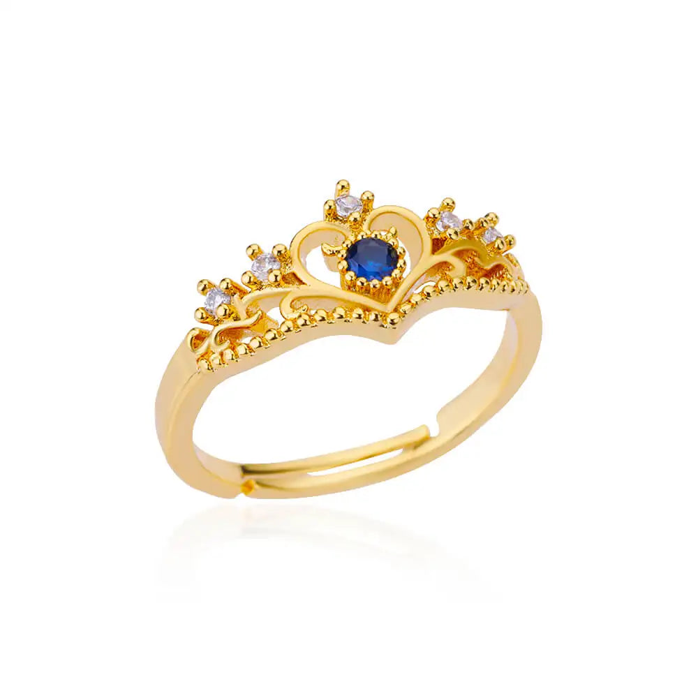 Amora – Gold Stainless Steel "Love" Ring