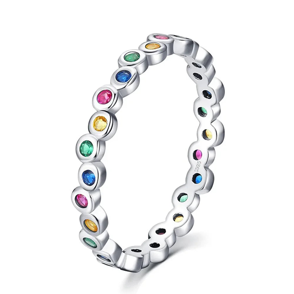 LUMINA – Gold-Plated Zirconia Ring Collection