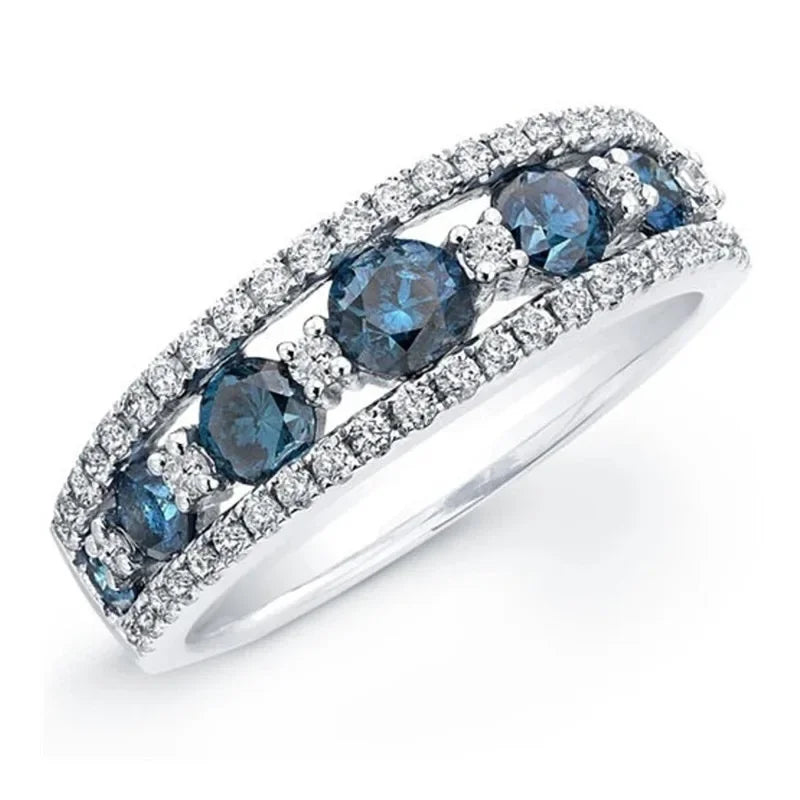 LUMINA – Gold-Plated Zirconia Ring Collection