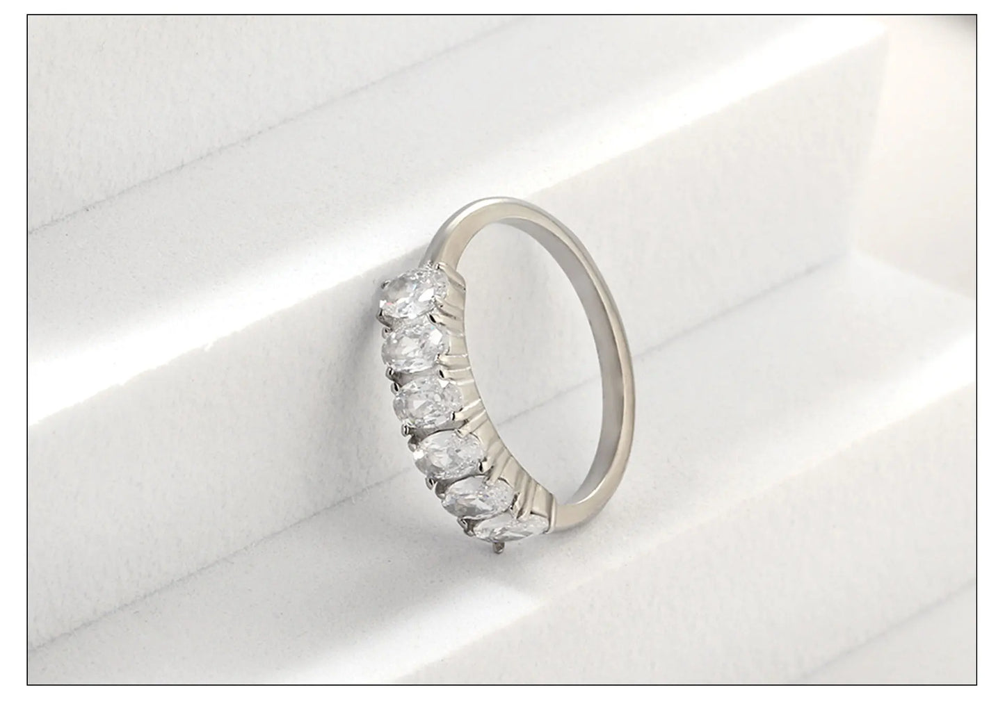 Klea – Gold & Silver Cubic Zirconia Rings for Modern Elegance