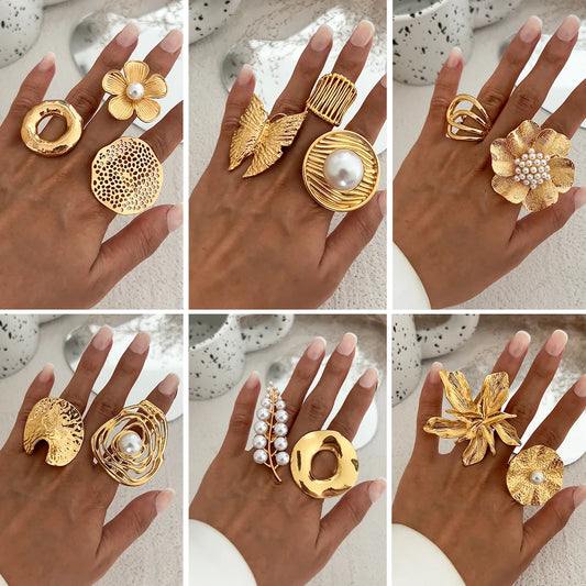 Aurora – Bold Statement Ring Collection