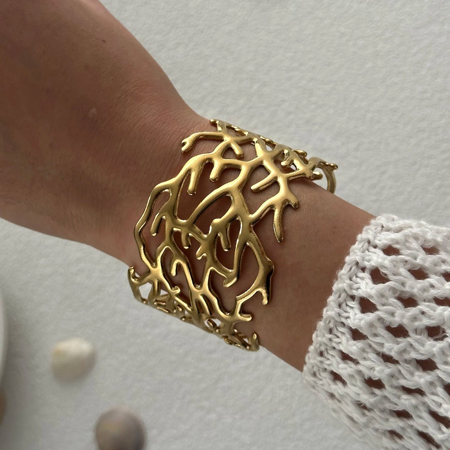 Golden Tide — Coastal Cuff Collection