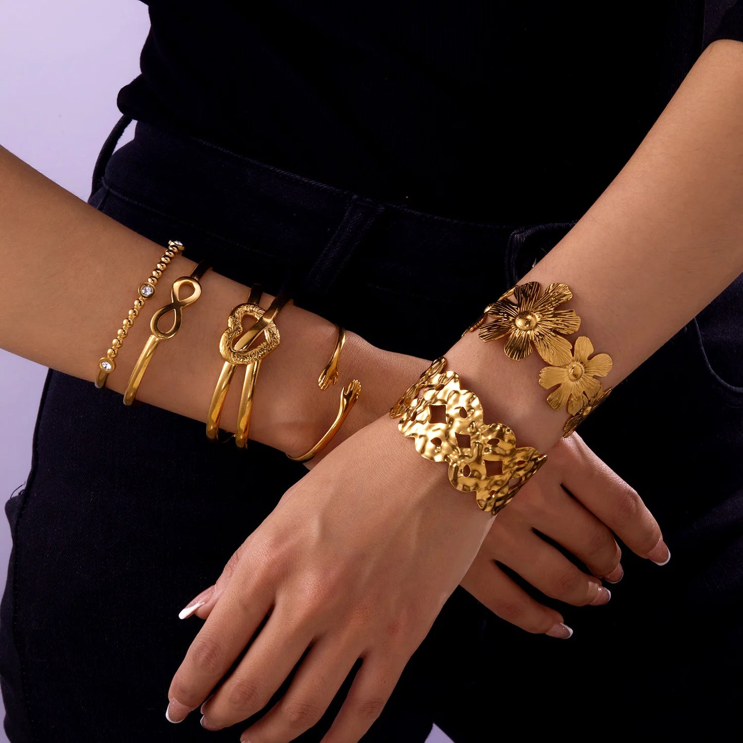 Golden Tide — Coastal Cuff Collection