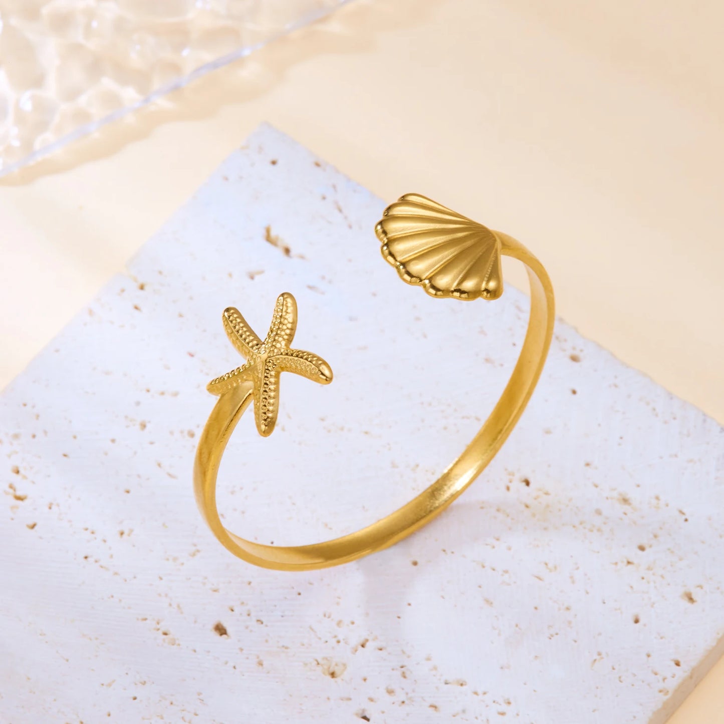 Golden Tide — Coastal Cuff Collection