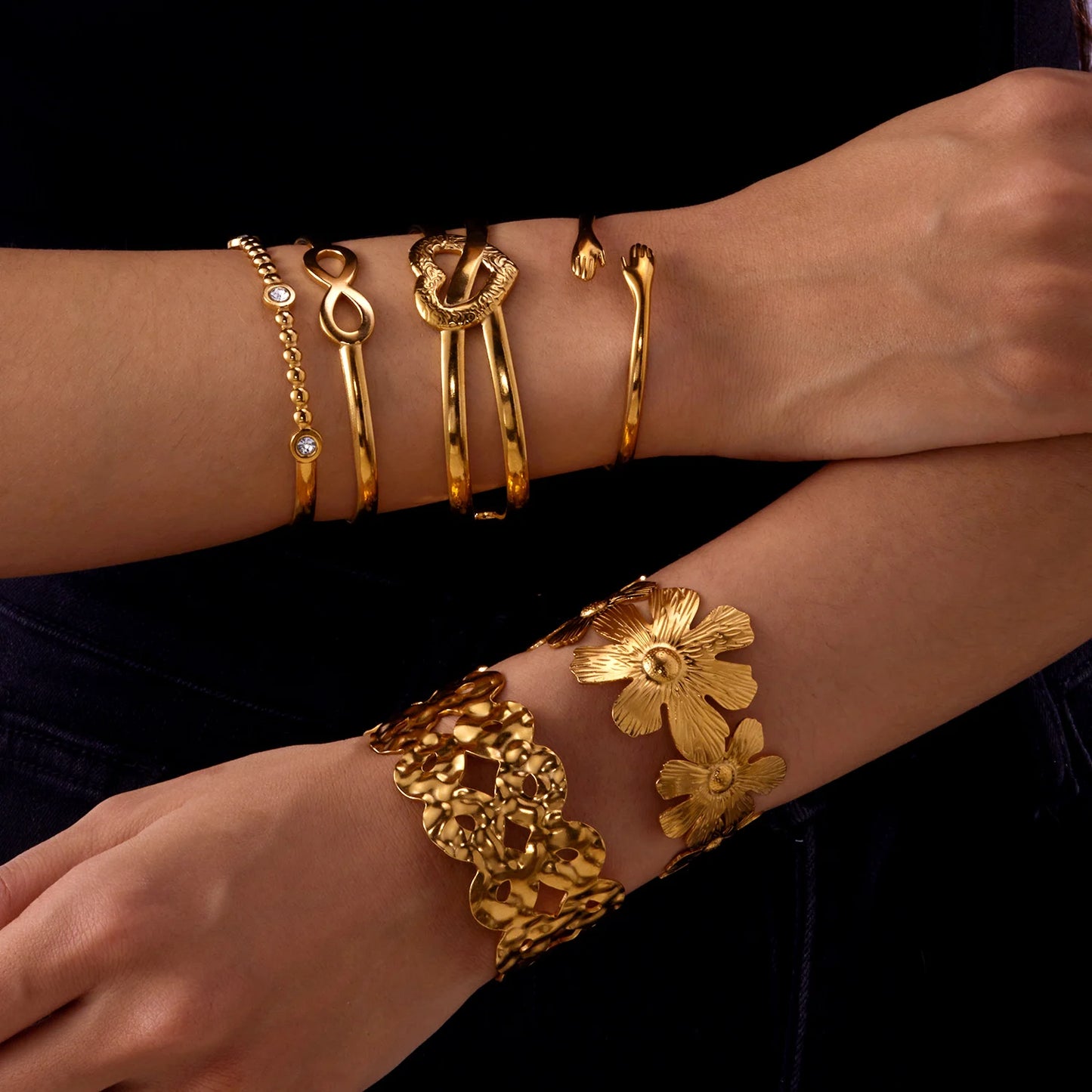 Golden Tide — Coastal Cuff Collection